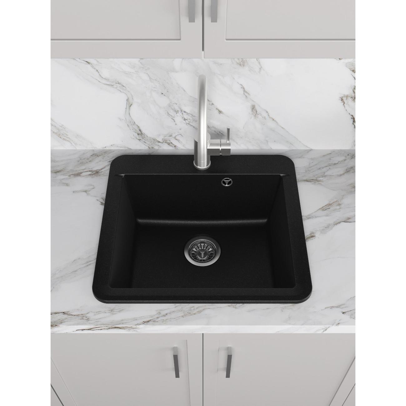 Мойка кухонная Nova ВЕГА черный