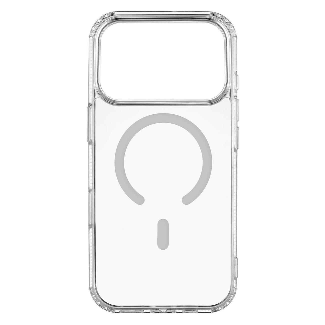 Чехол uBear Real Mag Case для iPhone 17 Pro Max MagSafe прозрачный