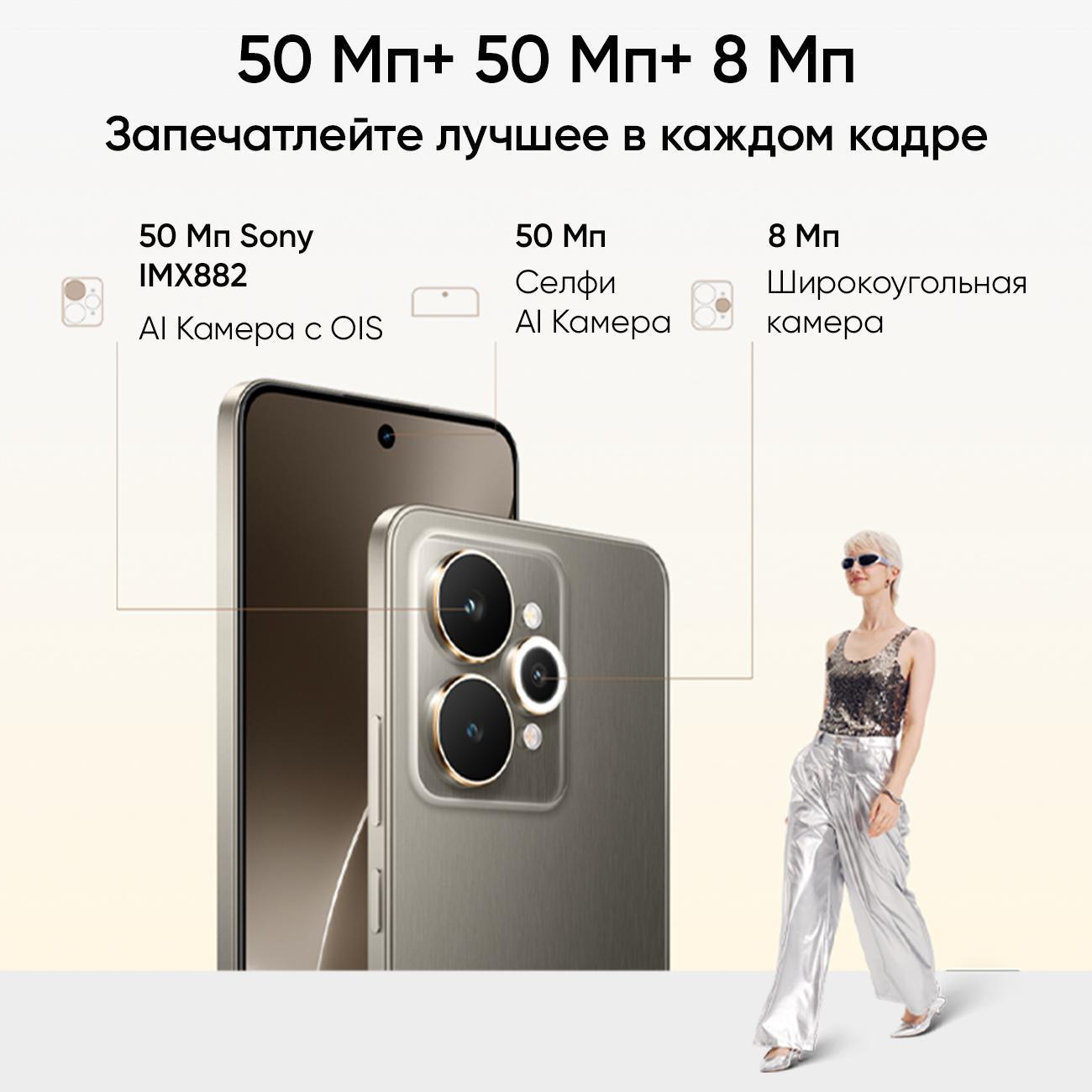 Смартфон realme RMX5106 15 12/256GB черный
