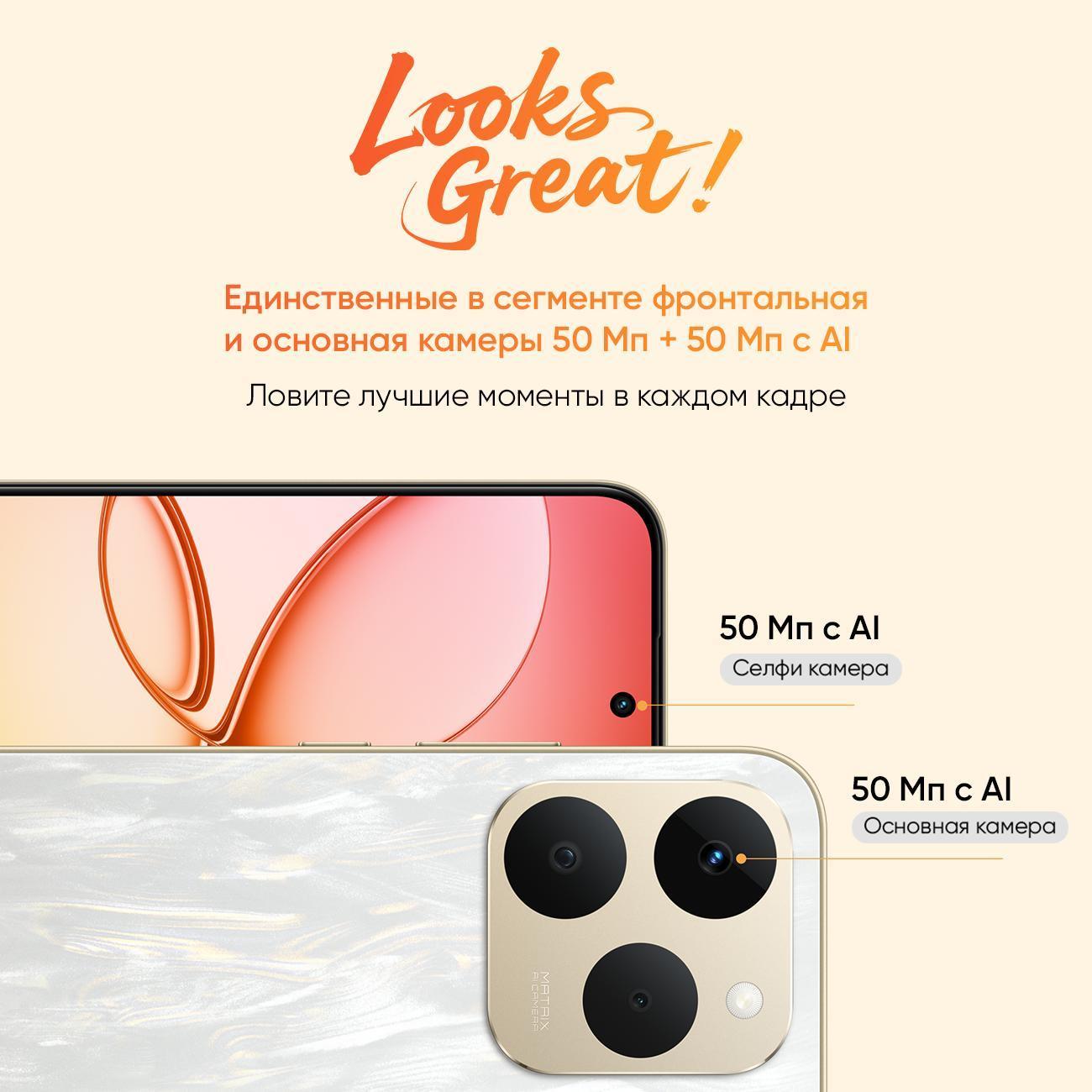 Смартфон realme RMX5111 15T 8/256GB белый