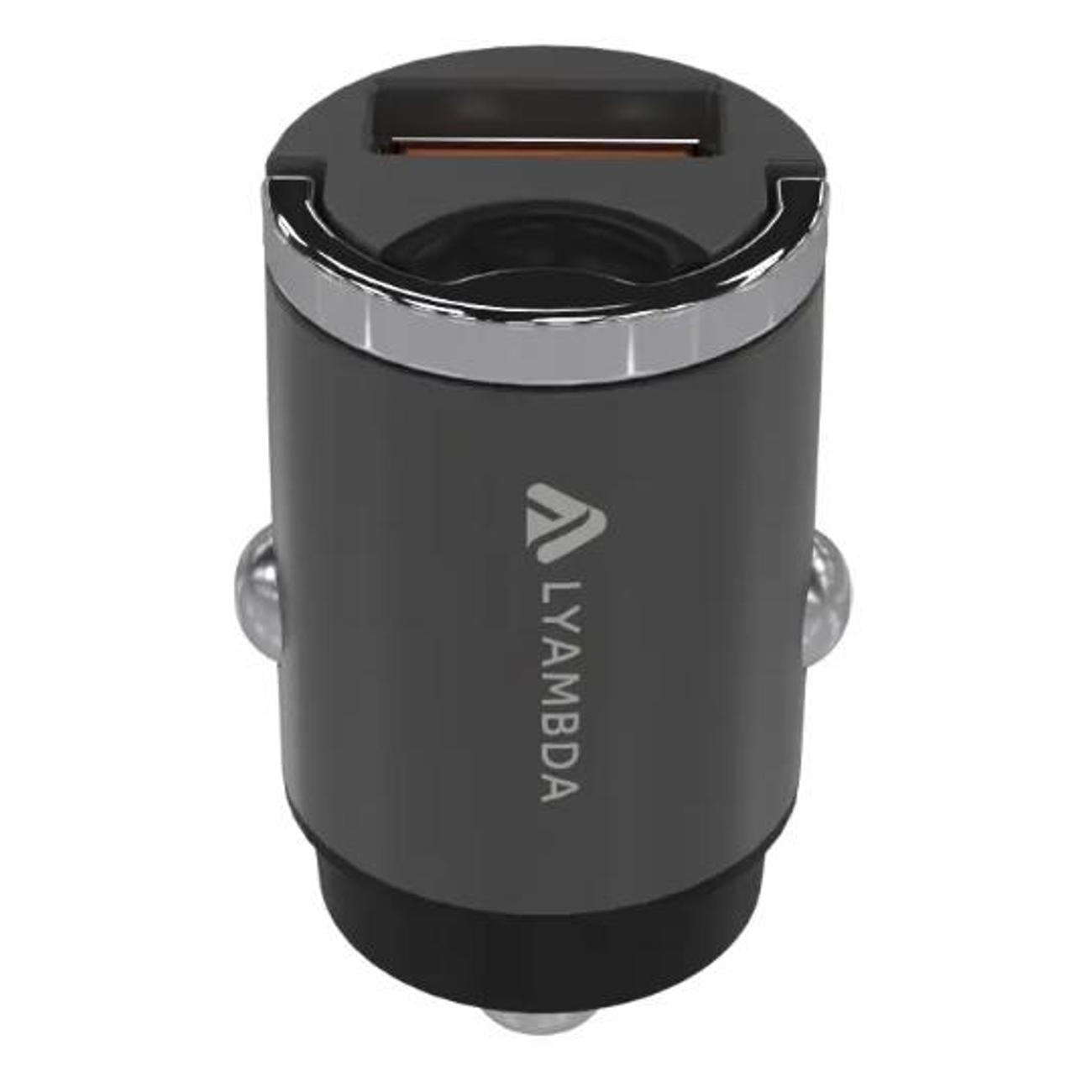 Автомобильное зарядное устройство LYAMBDA LS-A30 30Вт USB-A (QC3.0)