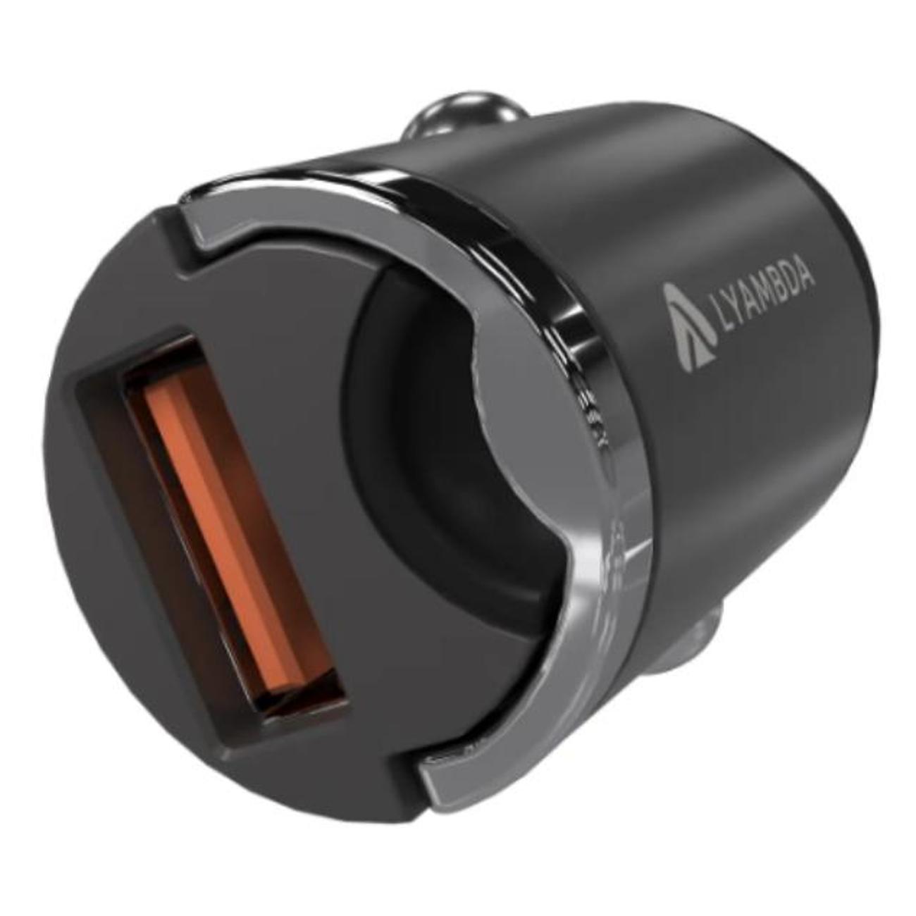 Автомобильное зарядное устройство LYAMBDA LS-A30 30Вт USB-A (QC3.0)