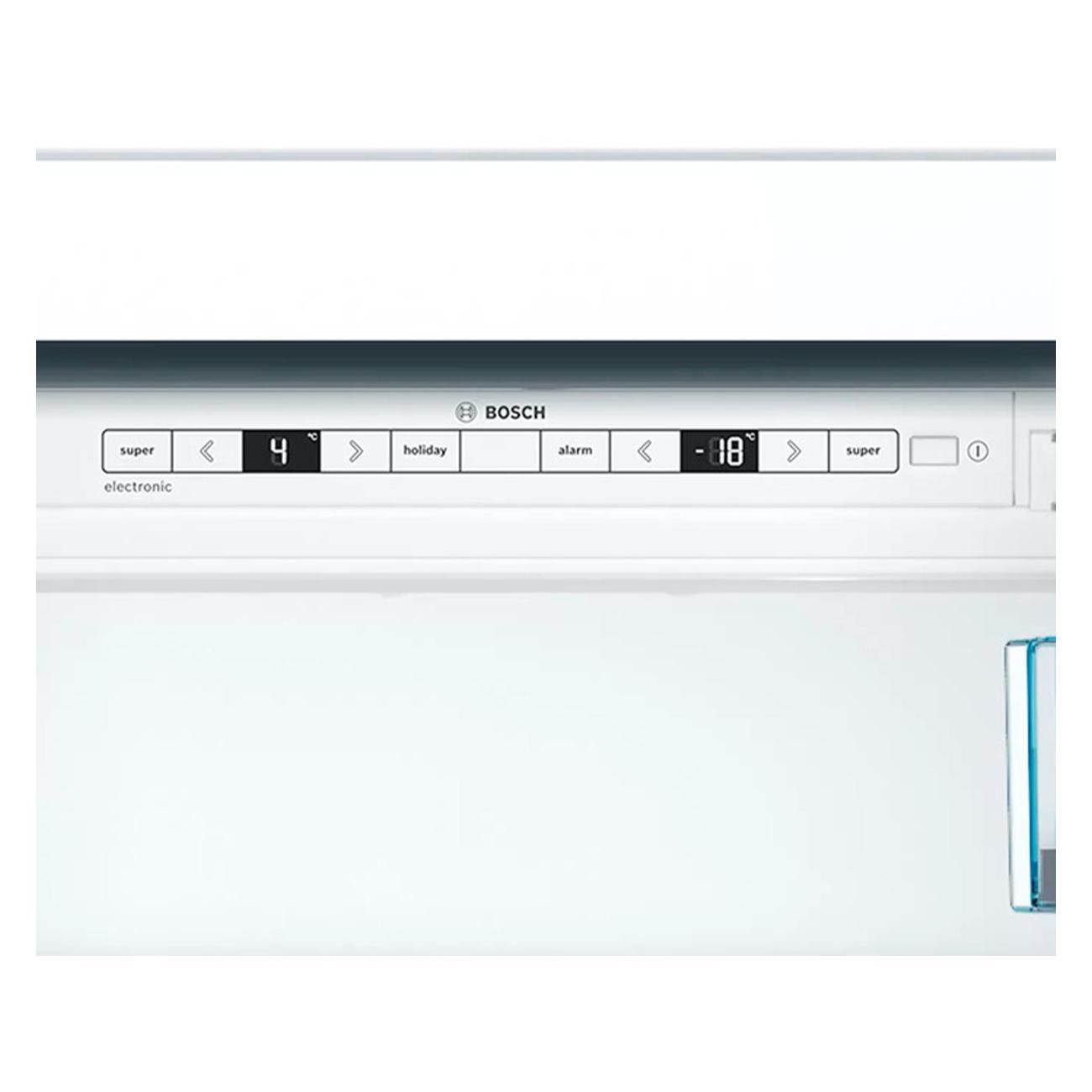 Встраиваемый двухкамерный холодильник Bosch KIS87AF30U Serie 6, суперохлаждение