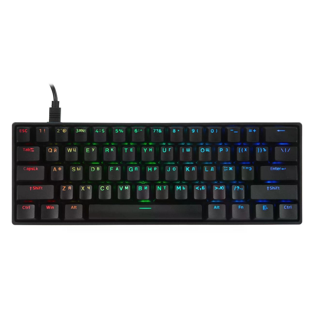 Игровой комплект для компьютера Akko FUN60 Pro Black