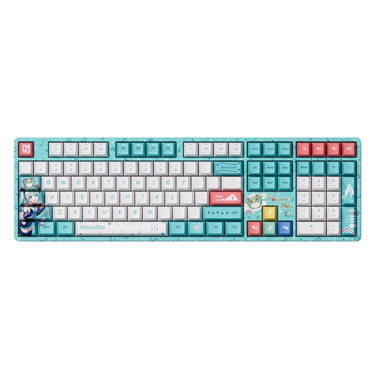 Игровая клавиатура Akko 5108B Plus Hatsune Miku фото