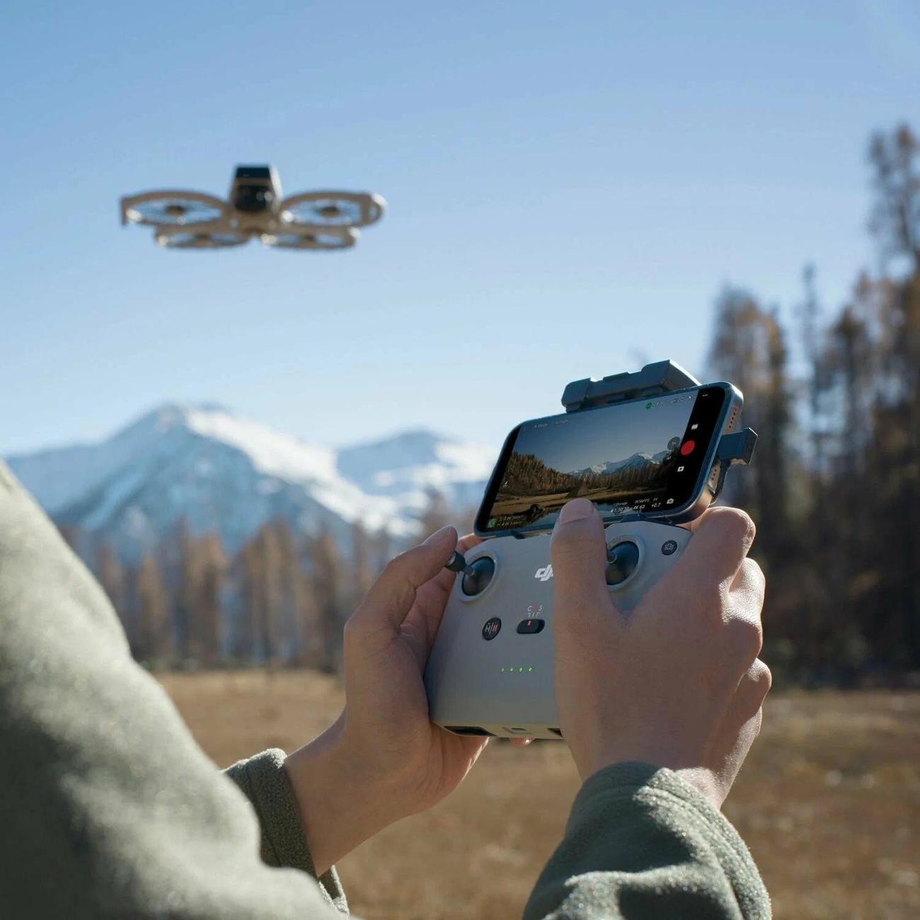 Квадрокоптер DJI Flip Fly More Combo Grey