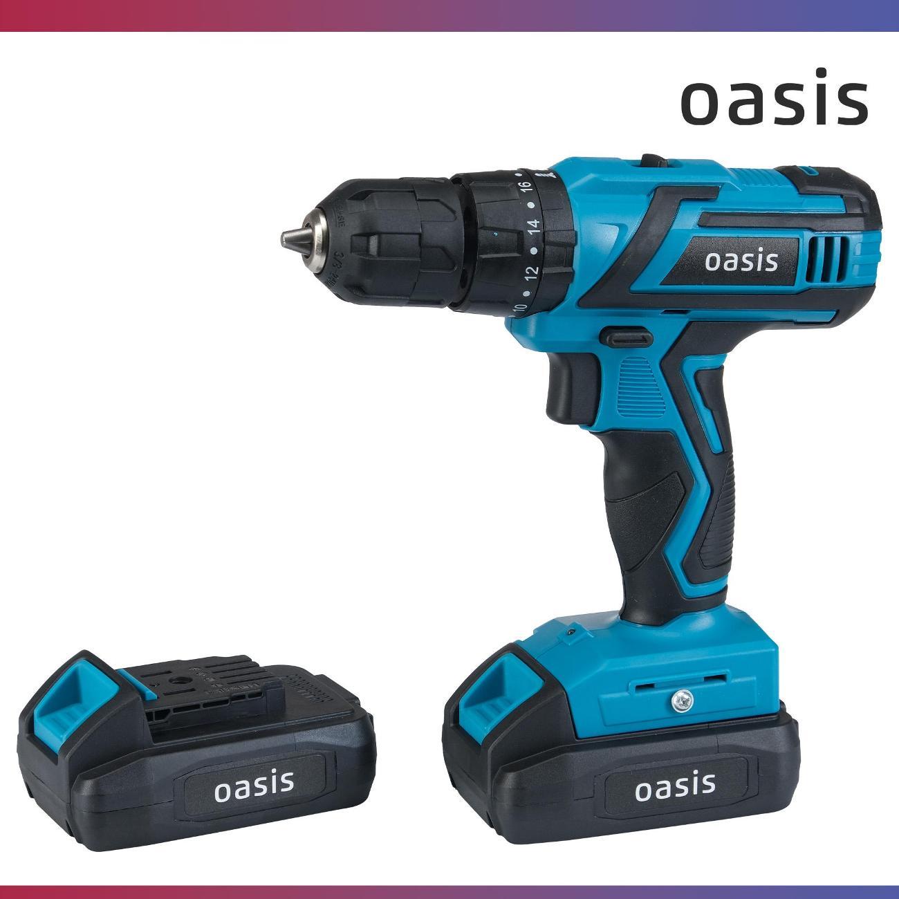 Шуруповерт аккумуляторный Oasis ASU-18S