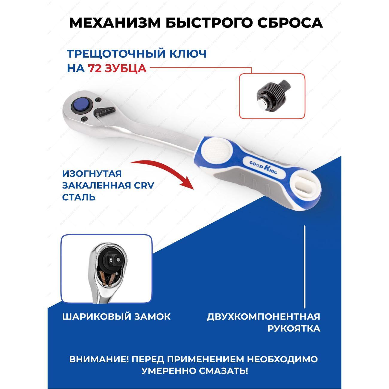 Набор ручного инструмента GOODKING 46 предметов (14601)