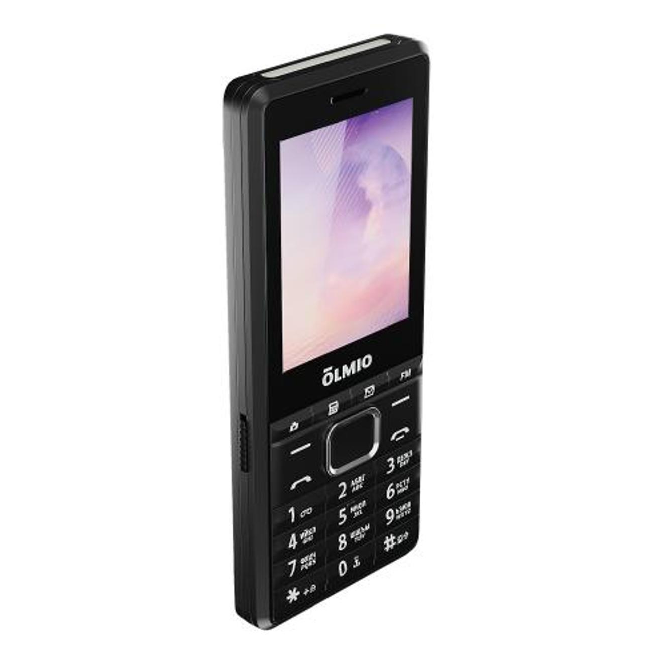 Мобильный телефон Olmio OLM-A25-BLACK
