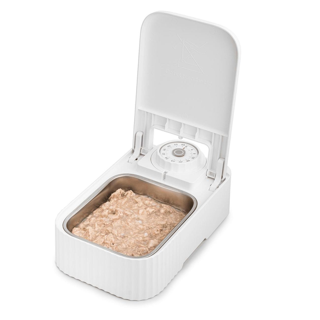 Автоматическая кормушка для животных TENBERG Pocket X2 White с охлаждением