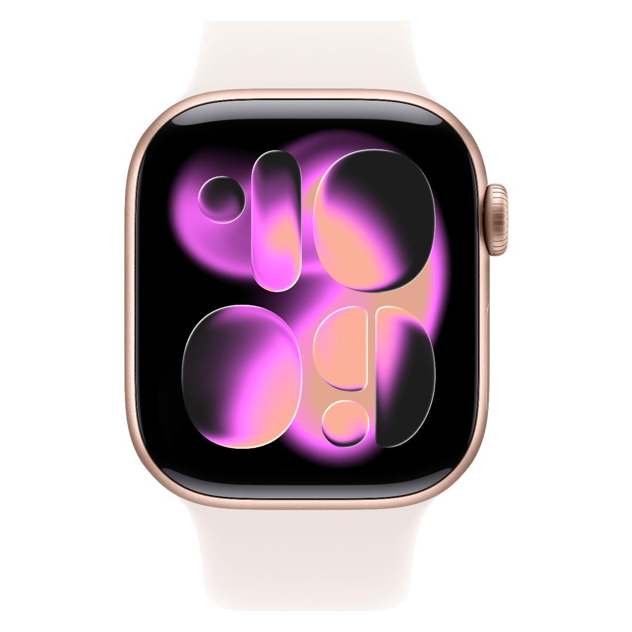 Смарт-часы Apple Watch 11 42mm Rose Gold Light Blush Sport Band