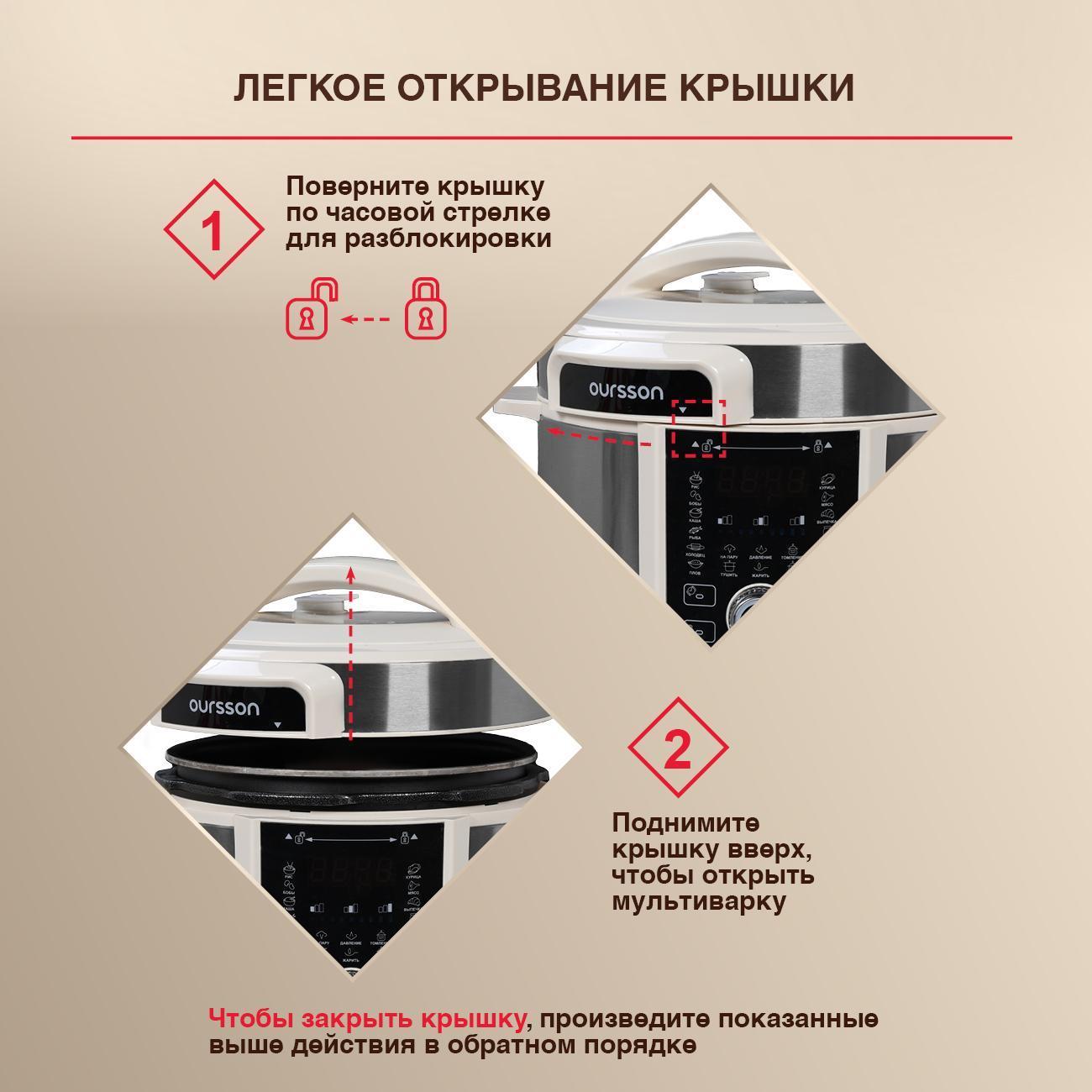 Мультиварка Oursson PM5025PSD/IV