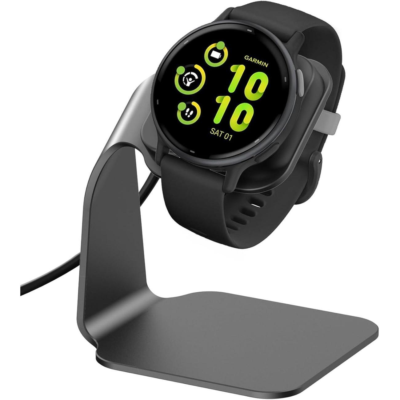 Смарт-часы Garmin Vivoactive 5 Black Slate (010-02862-10)