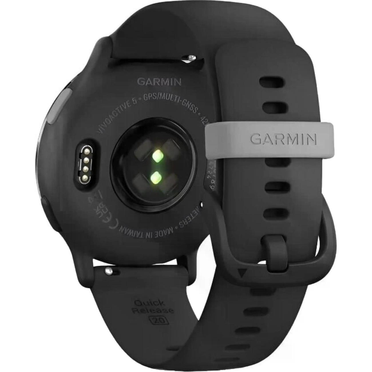 Смарт-часы Garmin Vivoactive 5 Black Slate (010-02862-10)