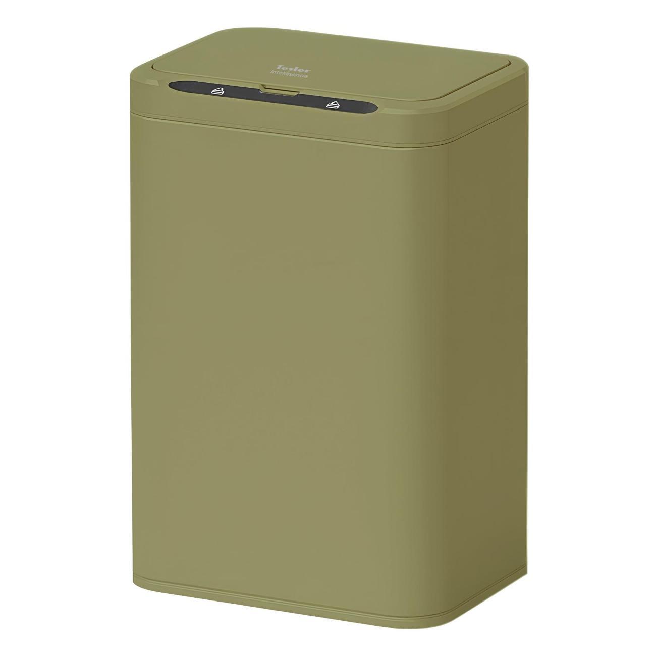 Ведро для мусора Tesler STB-2511 Olive, оливковый