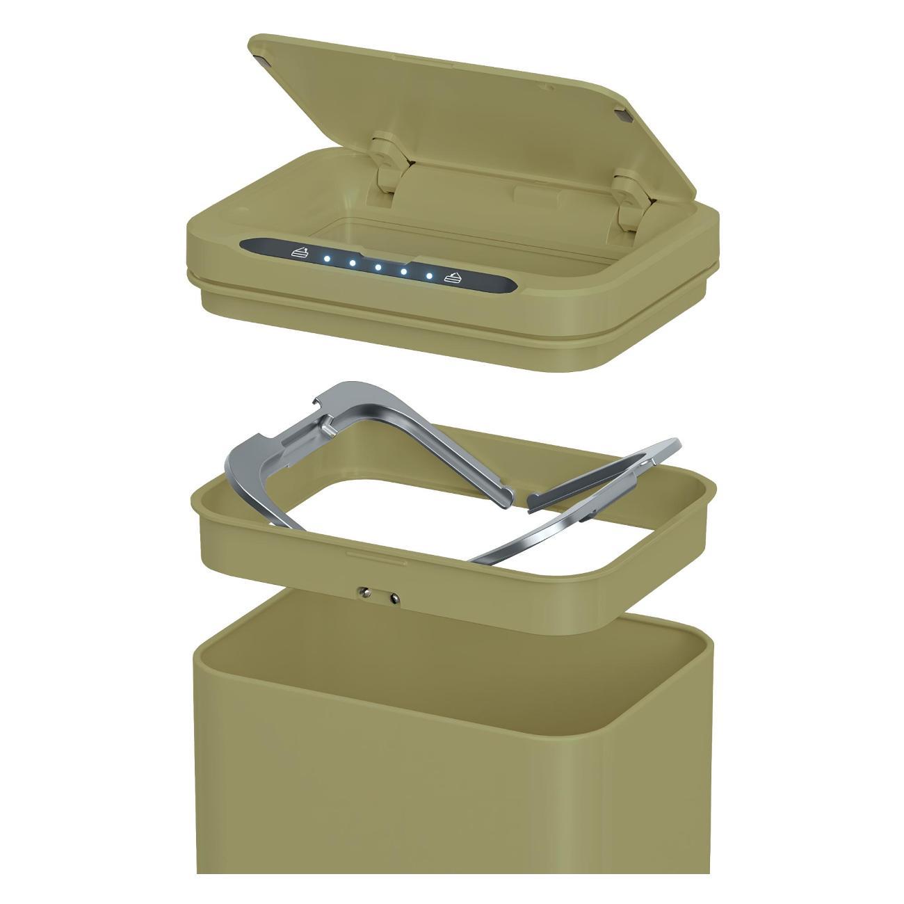 Ведро для мусора Tesler STB-2511 Olive