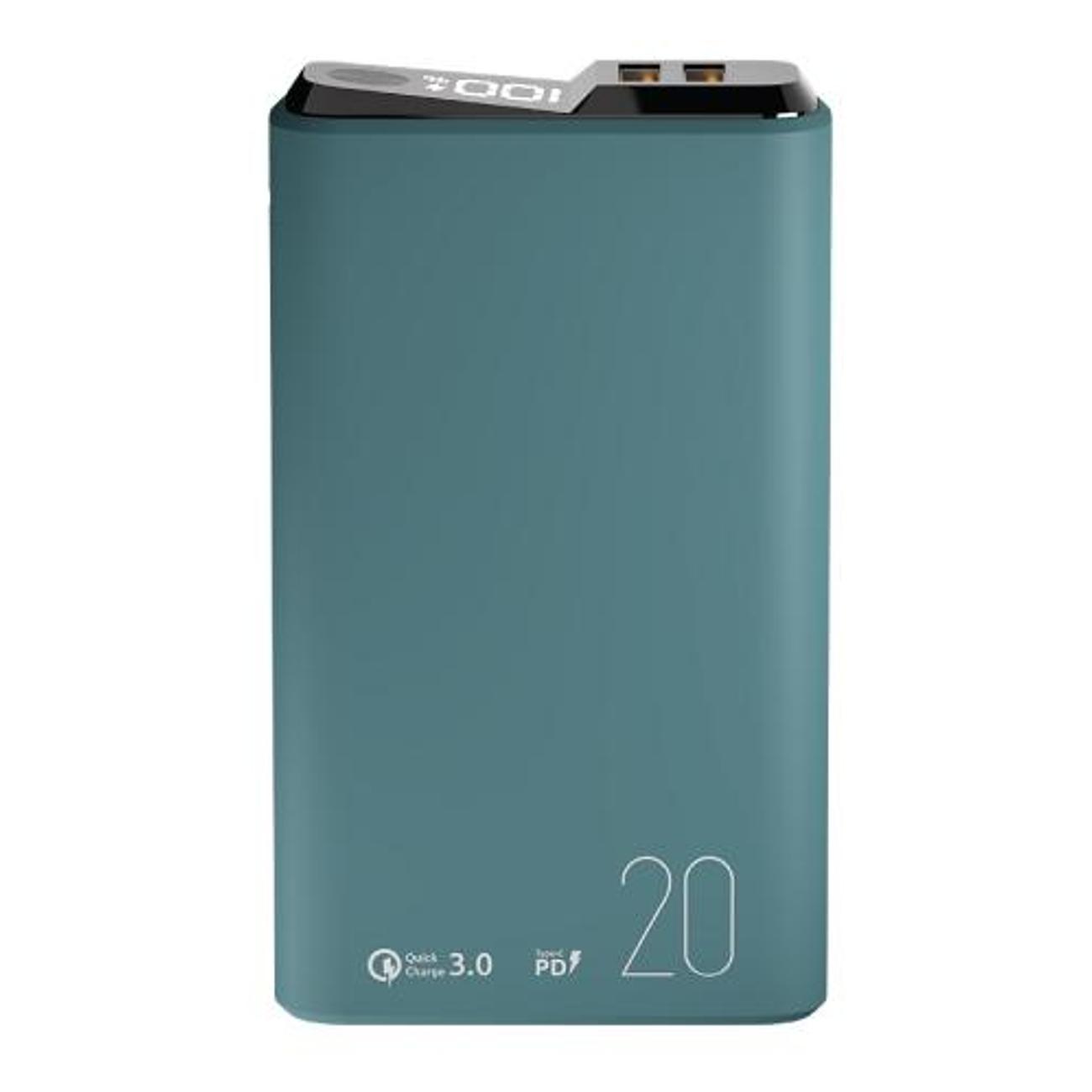 Внешний аккумулятор Olmio QS-20 20000mAh Midnight