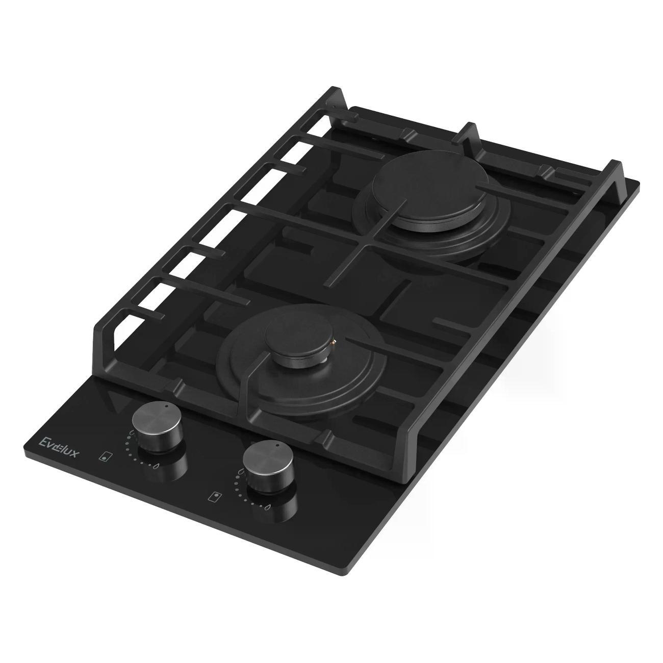 Встраиваемая газовая панель независимая Evelux HEG 300 BG