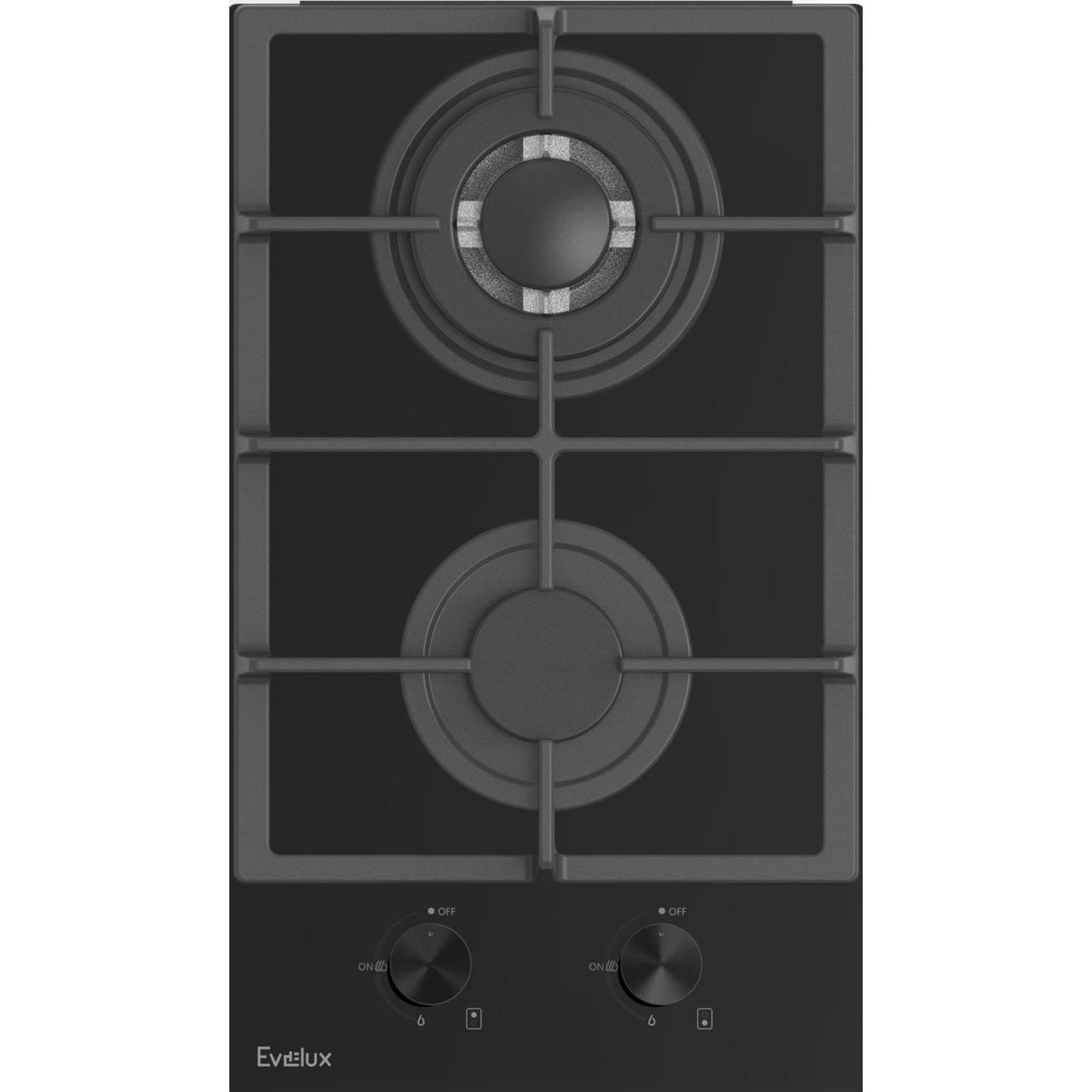 Встраиваемая газовая панель независимая Evelux HEG 325 BG