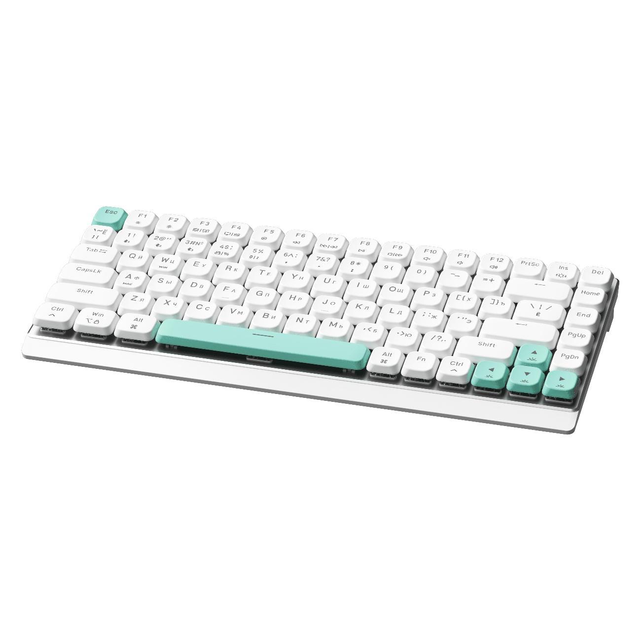 Клавиатура беспроводная Vaiver Leaf V2 белая