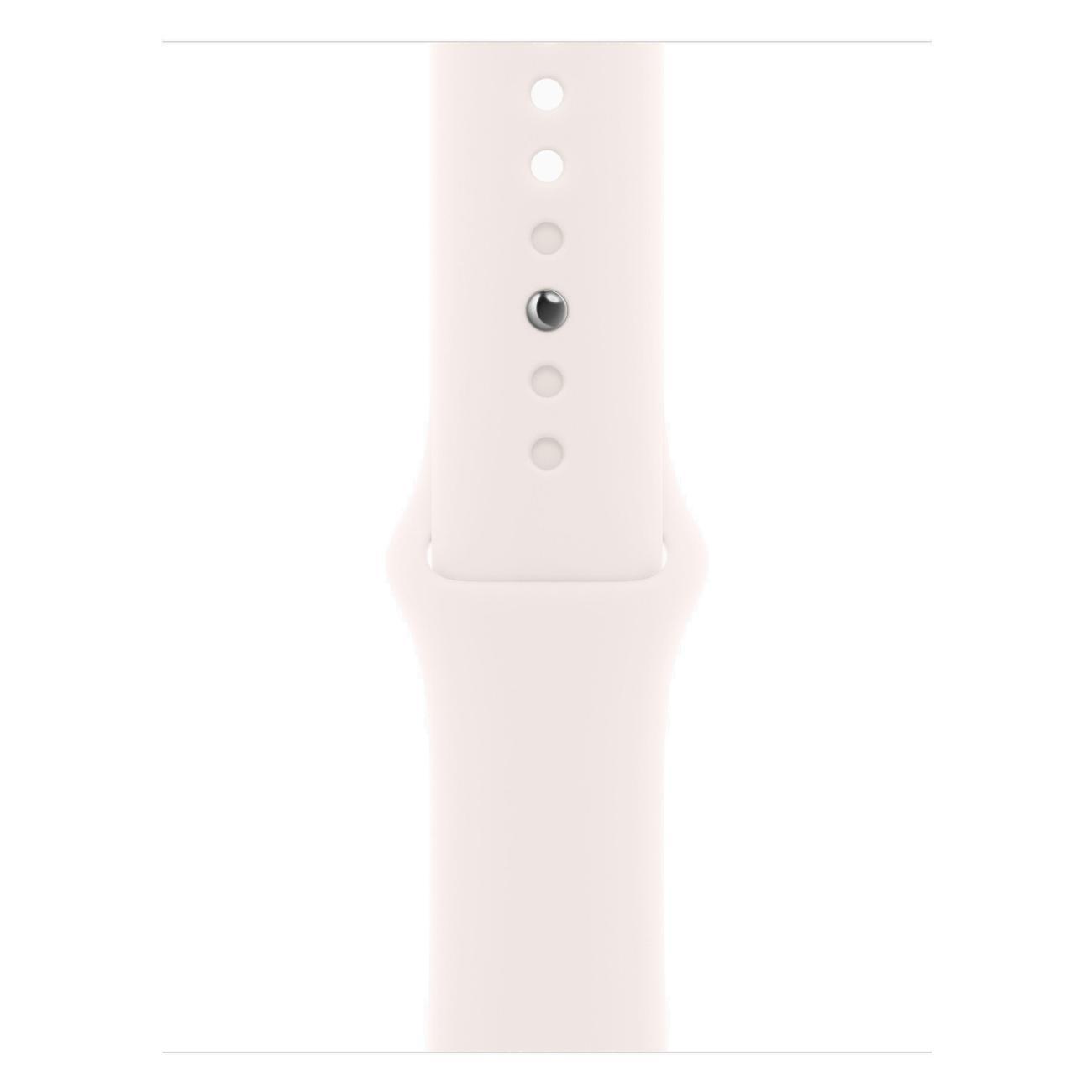 Смарт-часы Apple Watch SE (2025) 40mm Starlight Aluminum Light Blush Sport Band