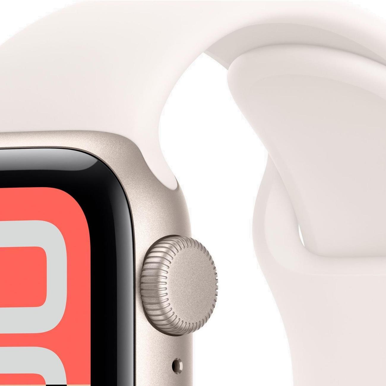 Смарт-часы Apple Watch SE (2025) 40mm Starlight Aluminum Light Blush Sport Band