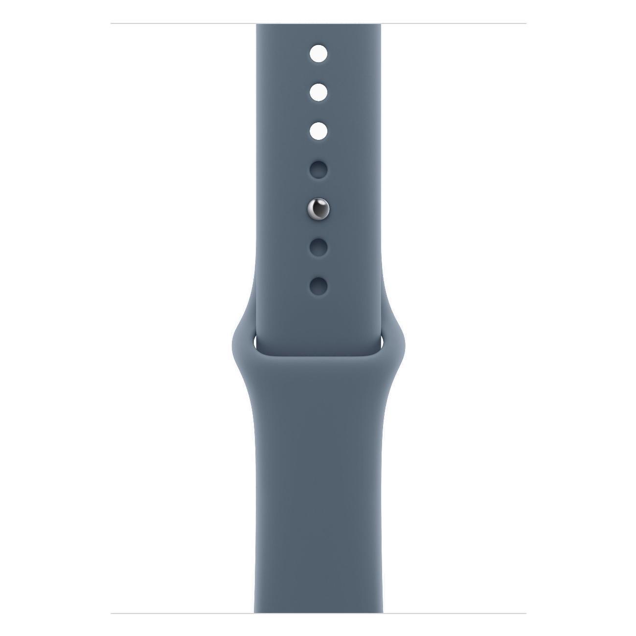 Смарт-часы Apple Watch SE (2025) 44mm Midnight Aluminum Anchor Blue Sport Band