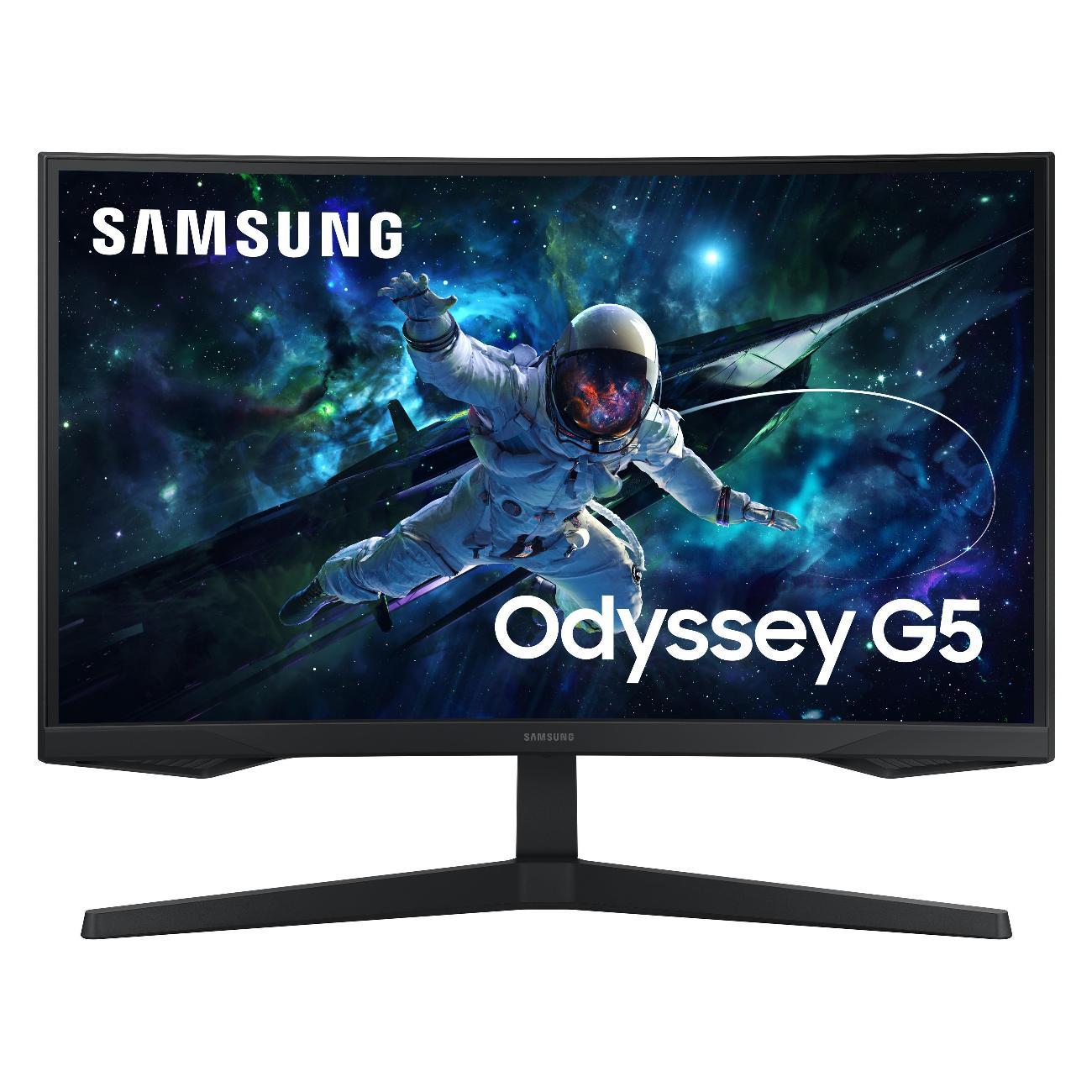 Монитор игровой Samsung Odyssey G5 G55C S32CG550EI 32"/VA/2560x1440/165Гц/черный изогнутый