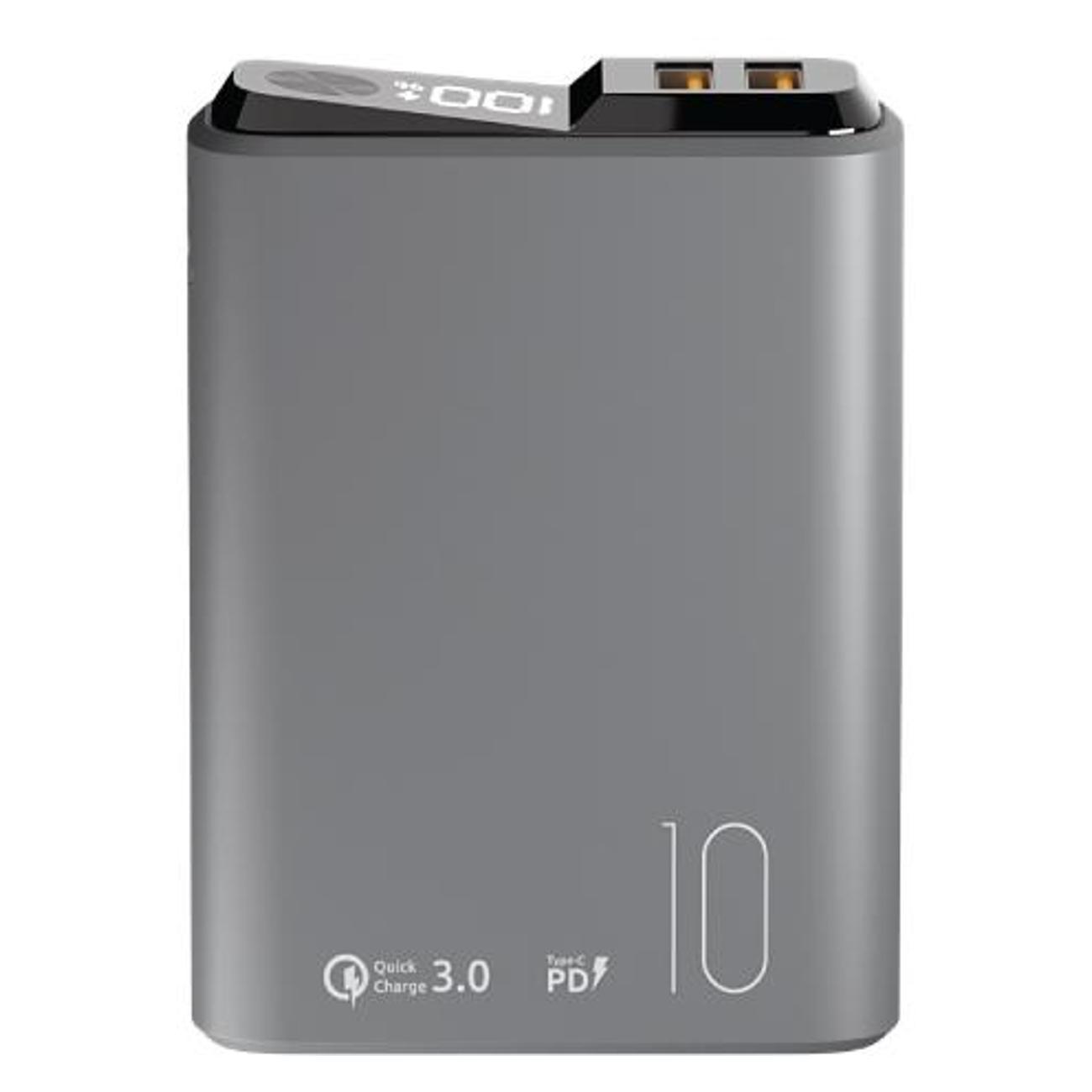 Внешний аккумулятор Olmio OLM-QS10-SPACE-GRAY