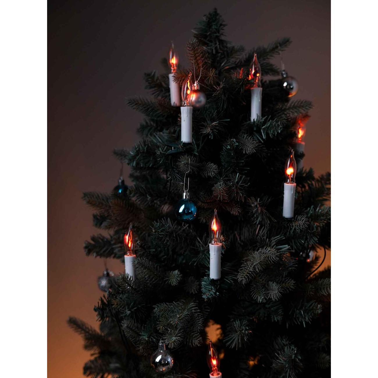 Электрическая гирлянда SHLights Свечи, 16 RG/RВ 2,25м фото