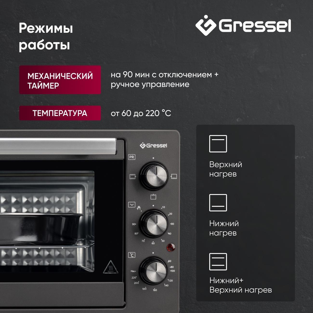 Мини-печь Gressel G4000