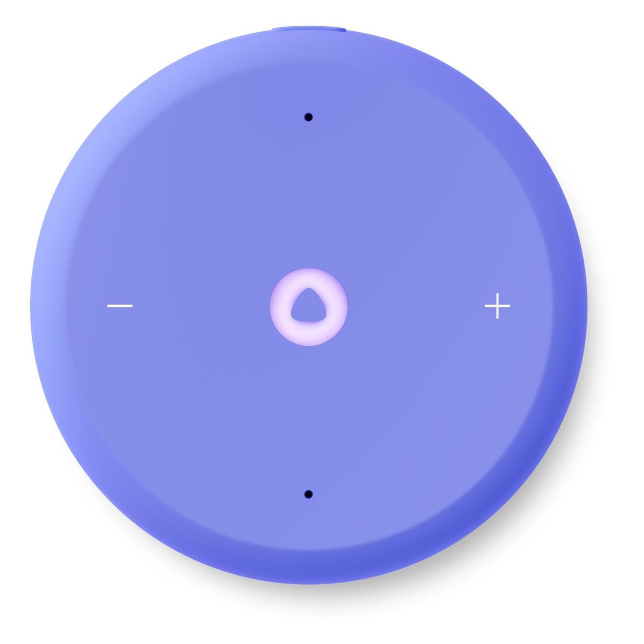 Умная колонка Яндекс Станция Лайт 2 с Алисой на YandexGPT фиолетовая