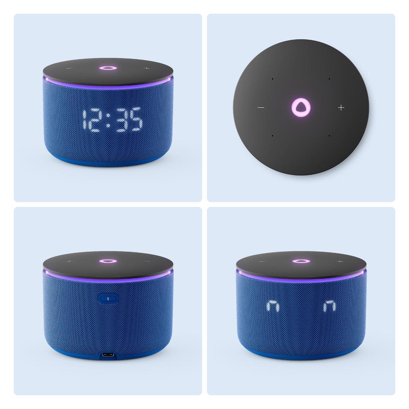 Умная колонка Яндекс Станция Мини 3 Про с Алисой синий