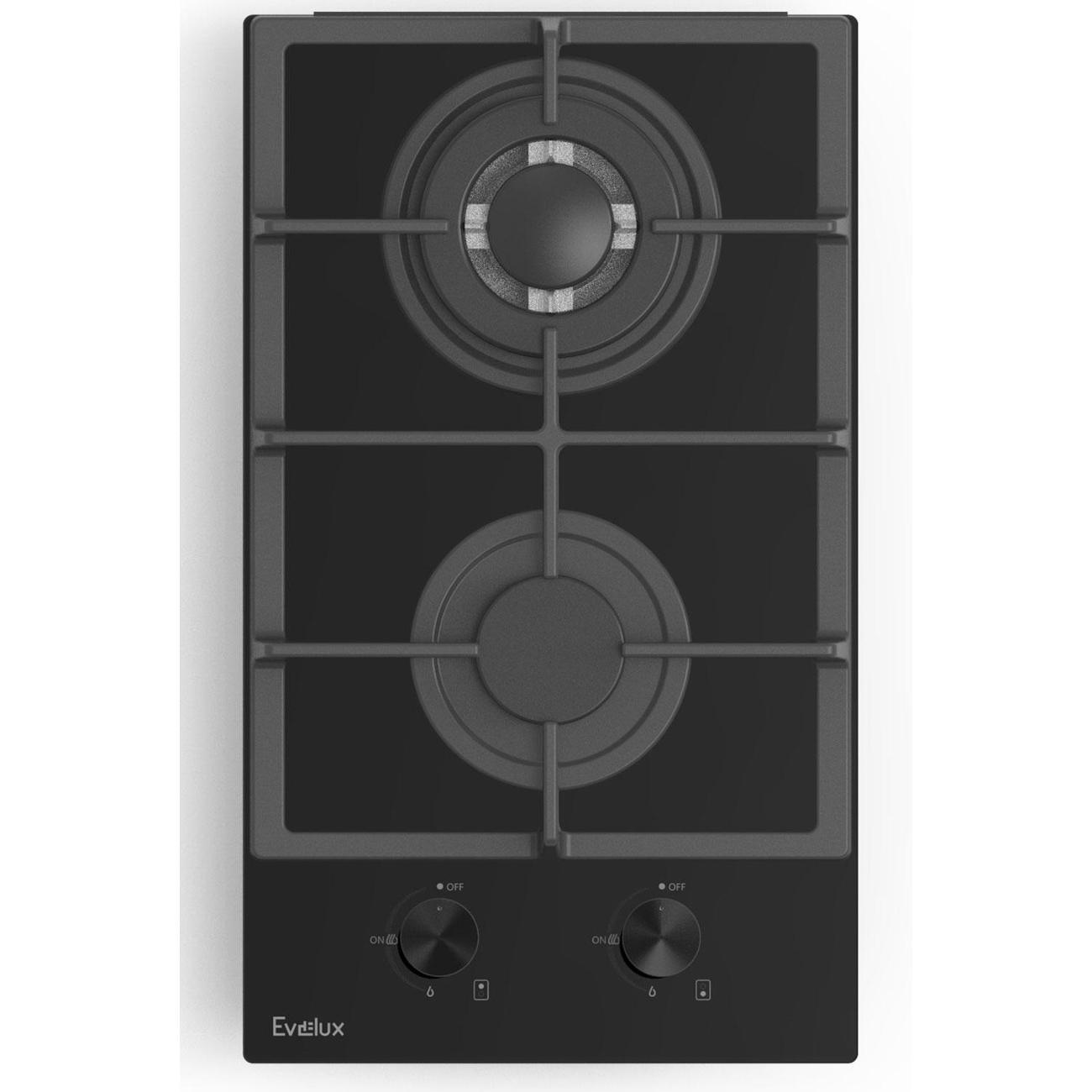 Встраиваемая газовая панель независимая Evelux HEG 325 BG