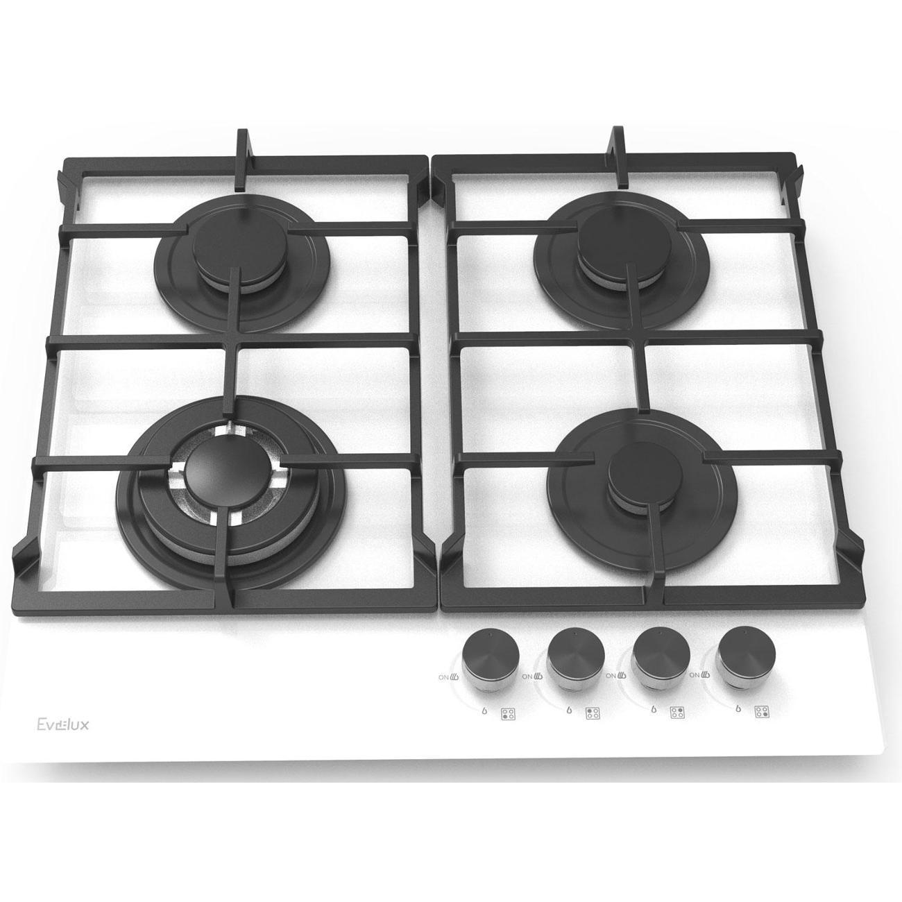 Встраиваемая газовая панель независимая Evelux HEG 675 WG