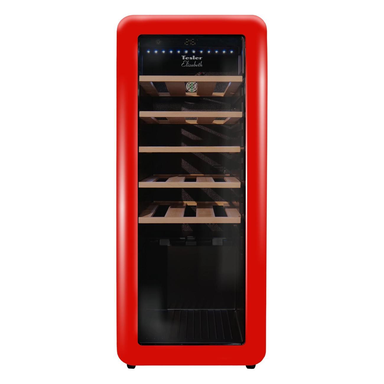 Винный шкаф Tesler CWC-248 Ruby Red LD фото