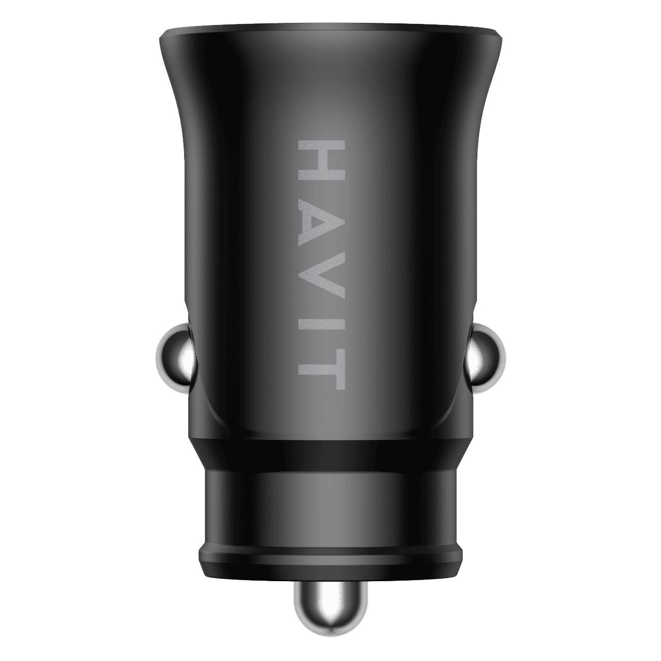Автомобильное зарядное устройство Havit HAV-CC2022BK