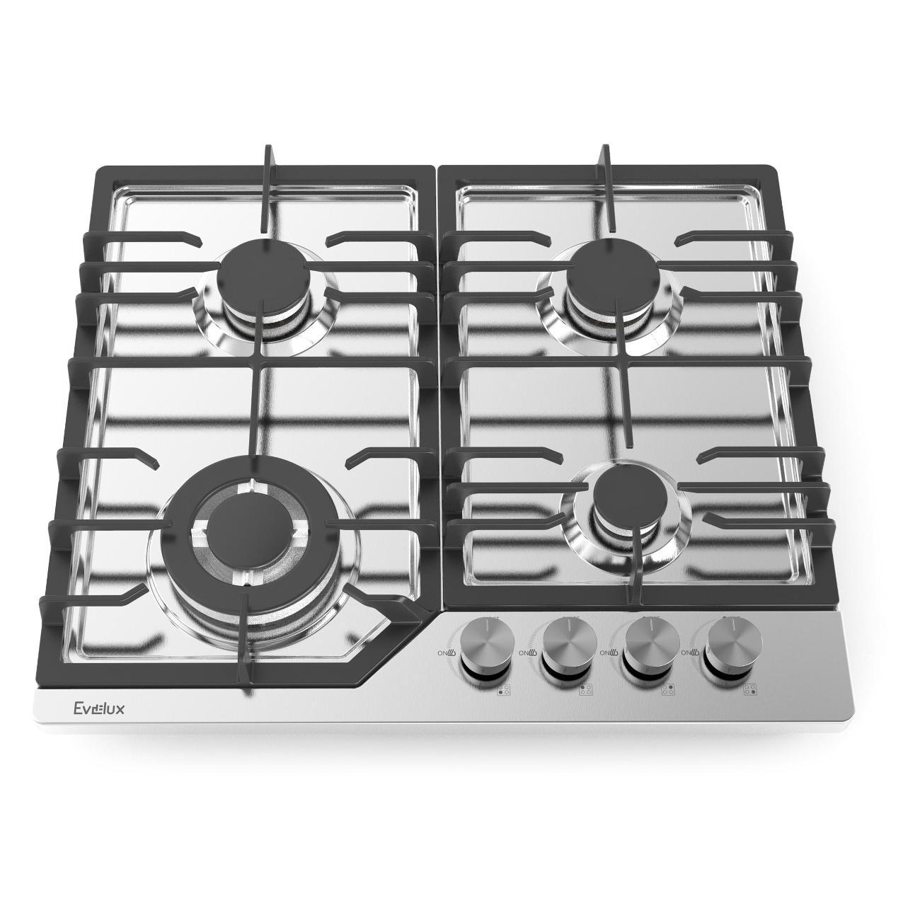 Встраиваемая газовая панель независимая Evelux HEG 638 X