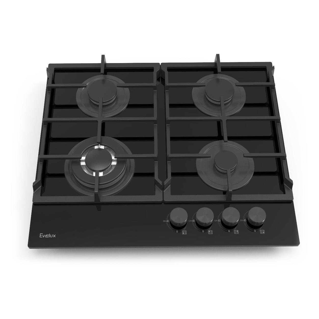 Встраиваемая газовая панель независимая Evelux HEG 675 BG