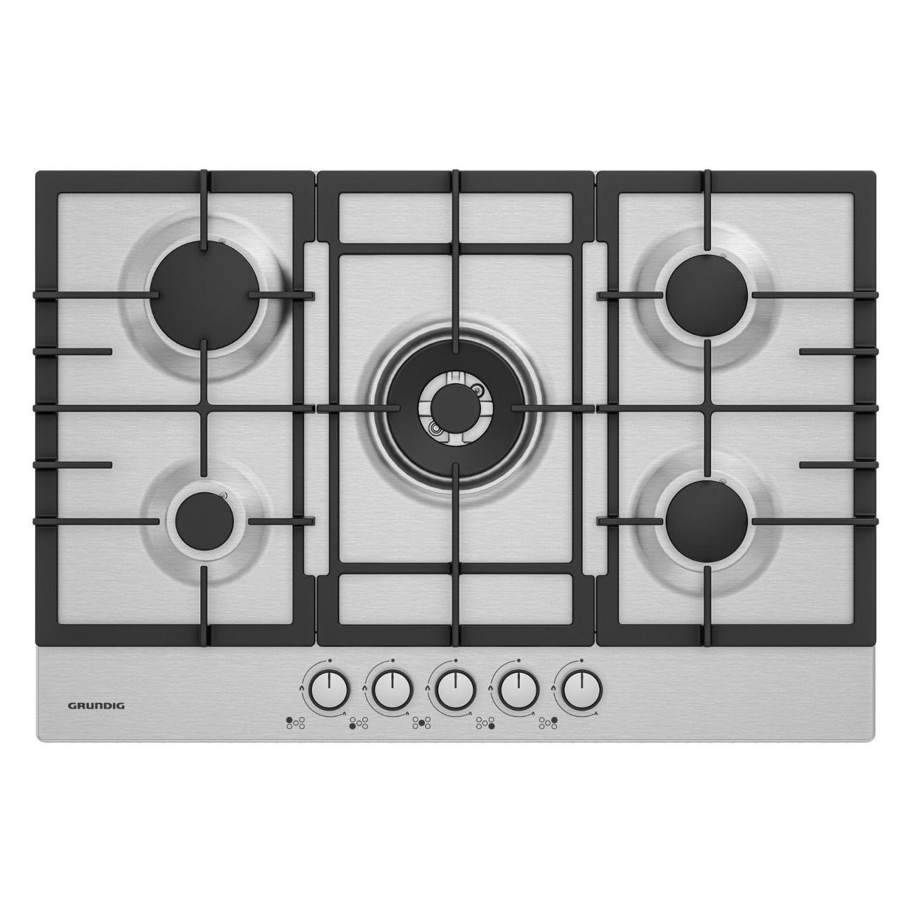 Встраиваемая газовая панель независимая Grundig GIGA 7235250 X