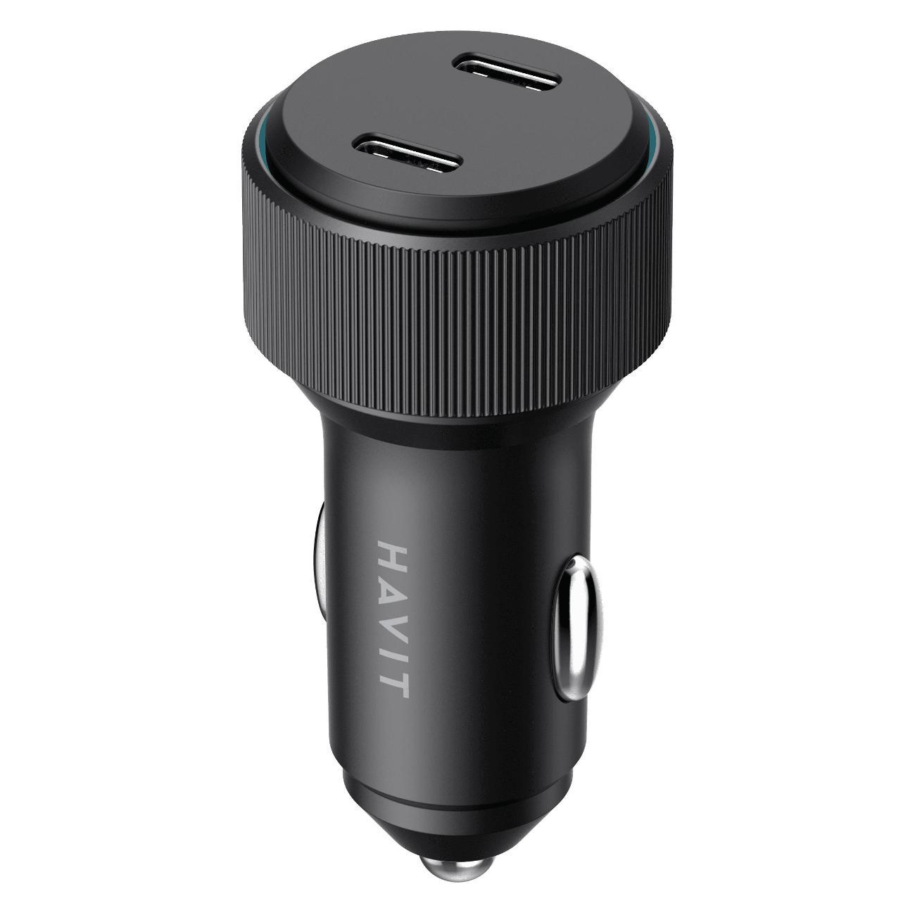 Автомобильное зарядное устройство Havit HAV-CC2014BK