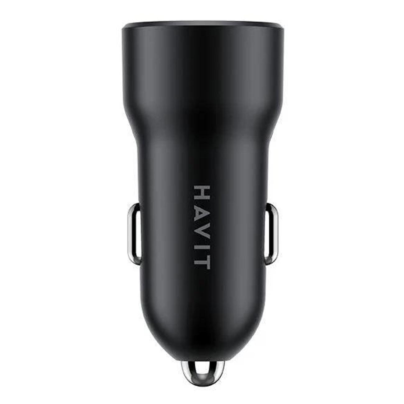 Автомобильное зарядное устройство Havit HAV-CC613BK
