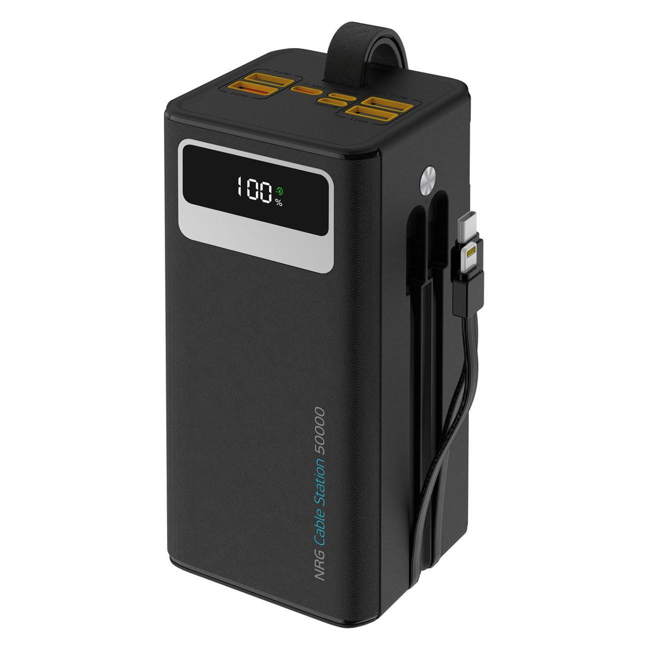 Внешний аккумулятор Deppa NRG Cable Station 50000 мА-ч 33712 фото