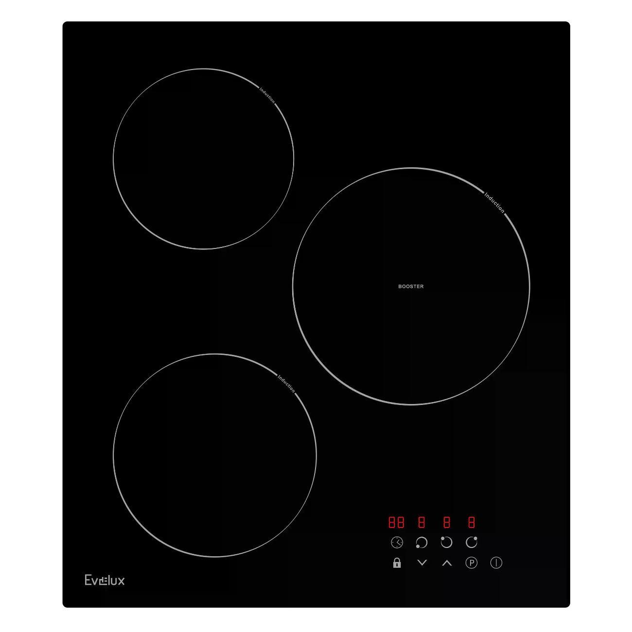 Встраиваемая индукционная панель независимая Evelux HEI 431 B фото