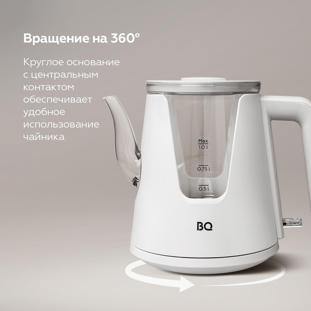Электрочайник BQ KT0046DW белый