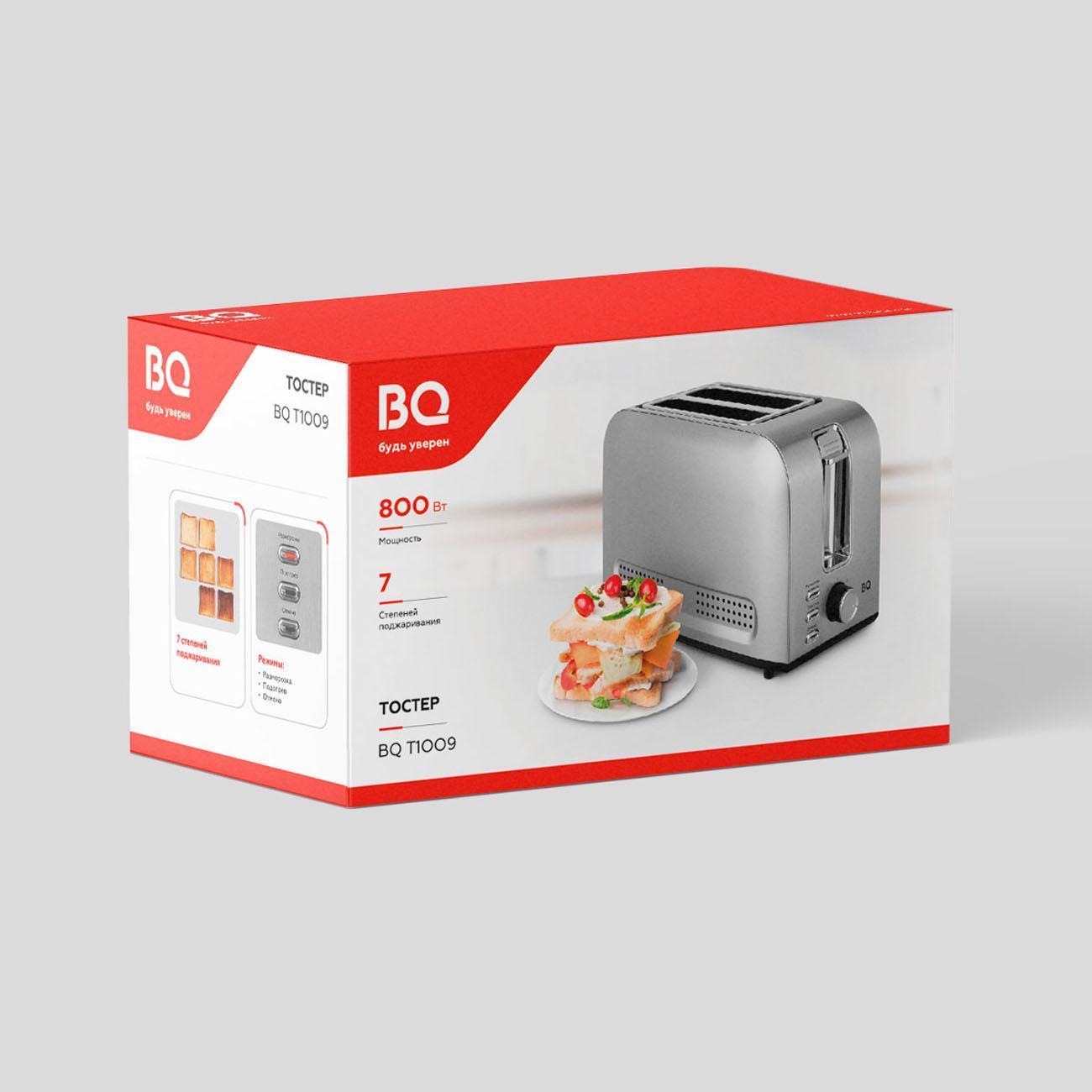 Тостер BQ T1009 Silver