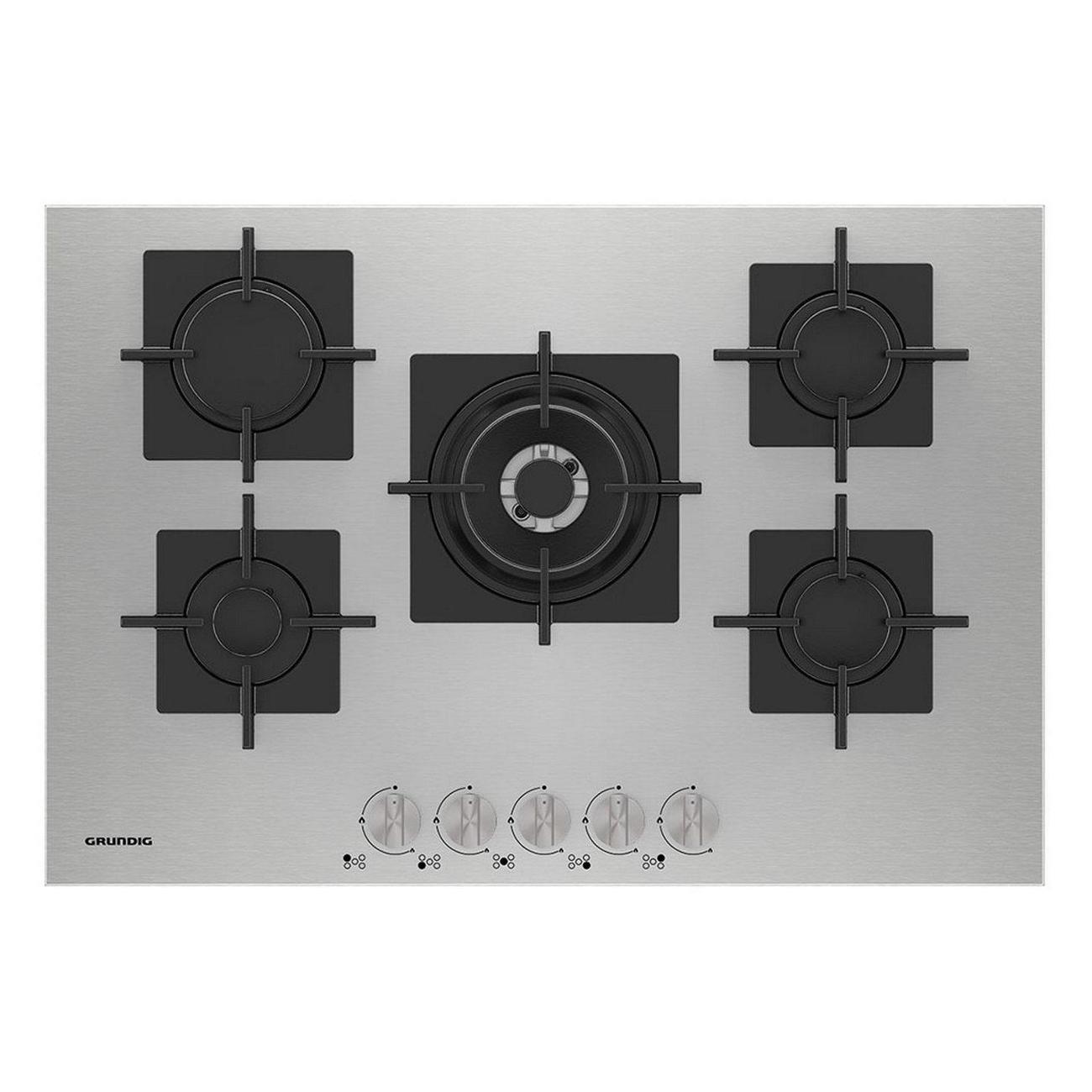 Встраиваемая газовая панель независимая Grundig GIGF 7235220 X