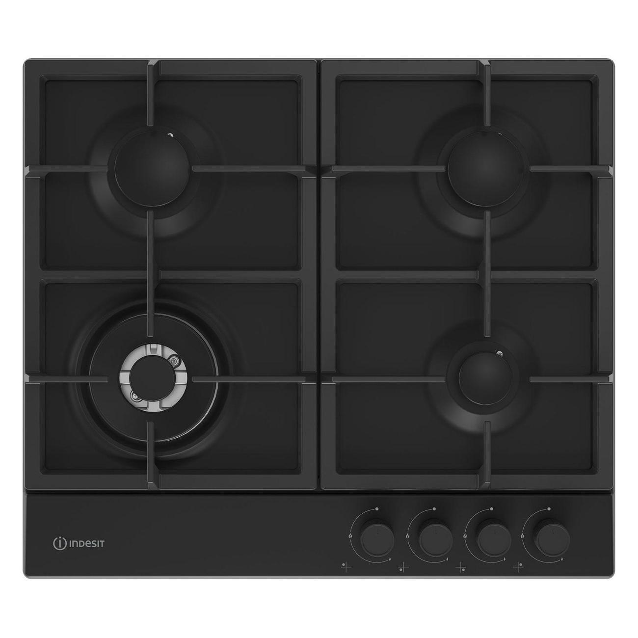 Встраиваемая газовая панель независимая Indesit THPM 642 WS/BL/I фото