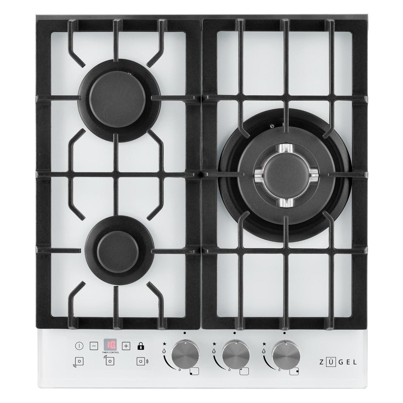 Встраиваемая газовая панель независимая ZUGEL ZGH450W фото
