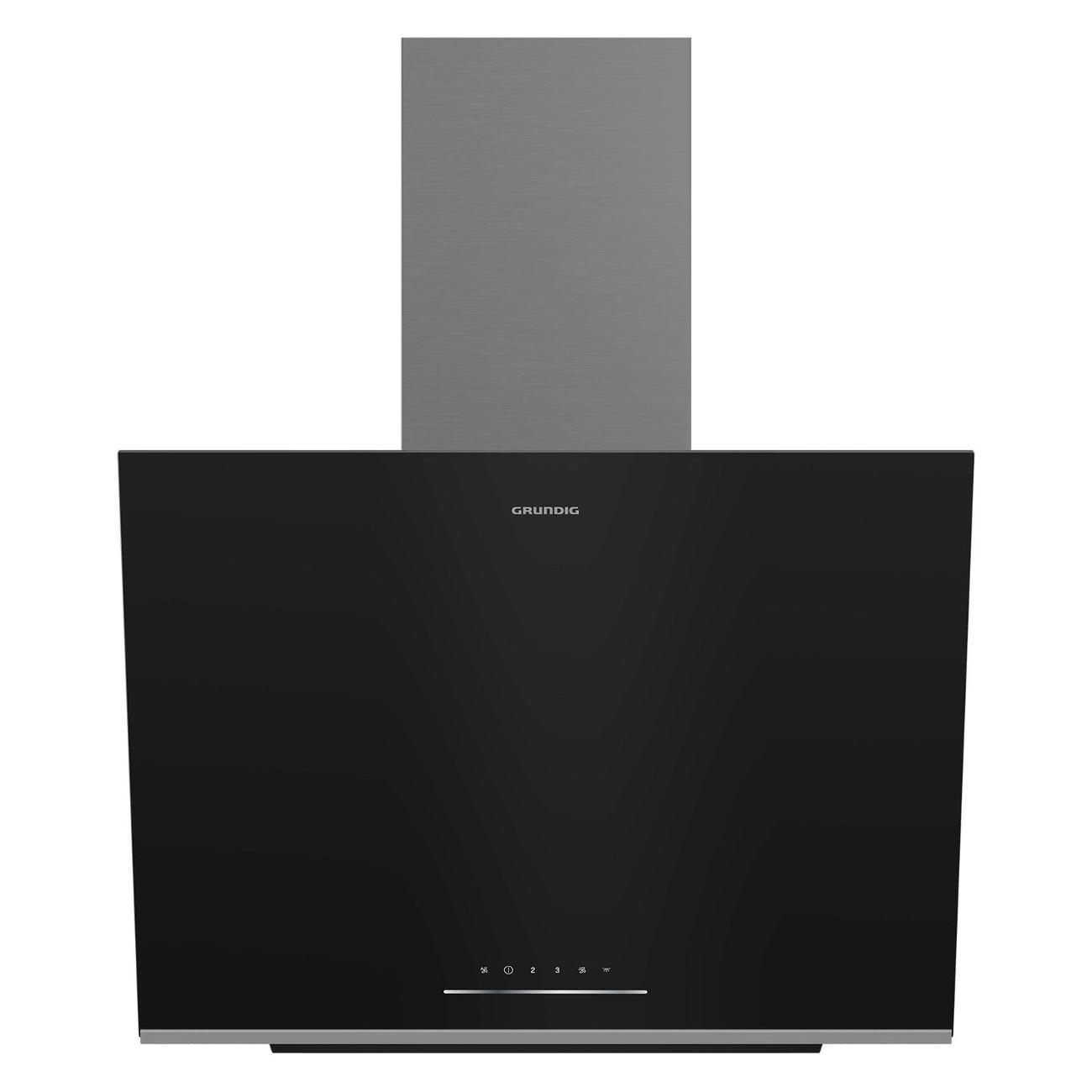 Вытяжка наклонная Grundig GDSP2464BBSC, черная фото